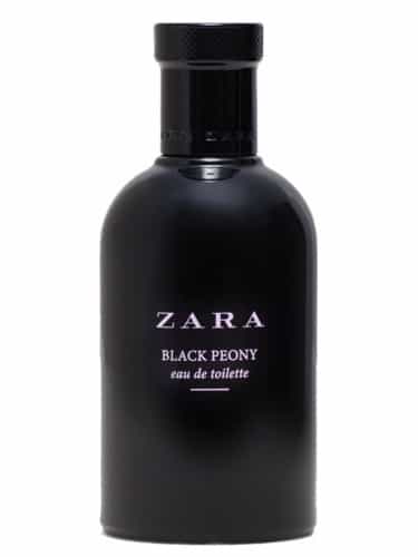 perfume zara black peony